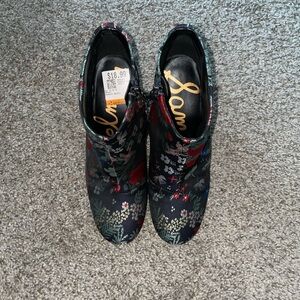 Sam Edelman Floral Women's Boots - Black